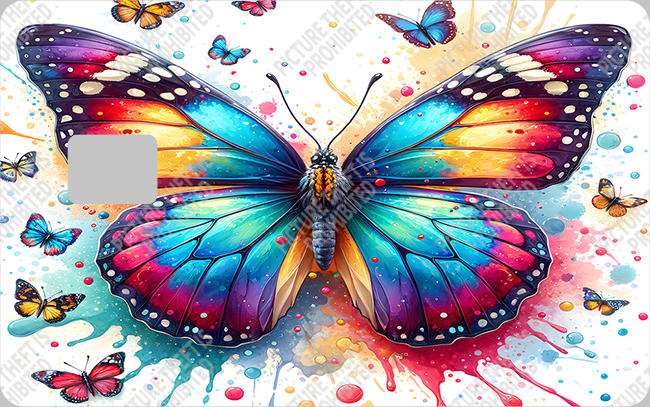 Bank  Card Sticker-BC-421